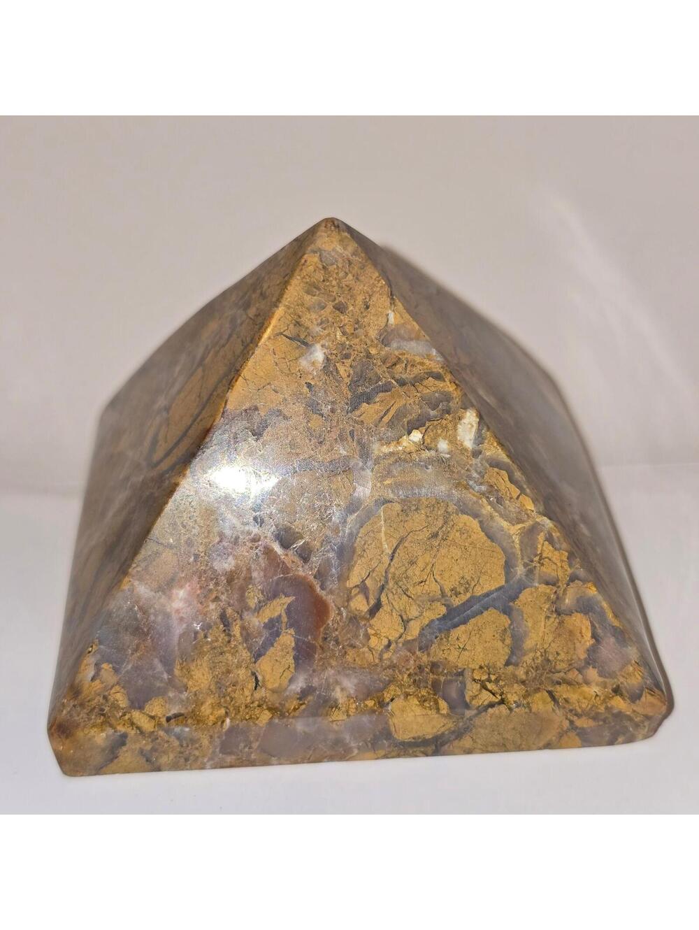 393. Indonesian Agate Pyramid